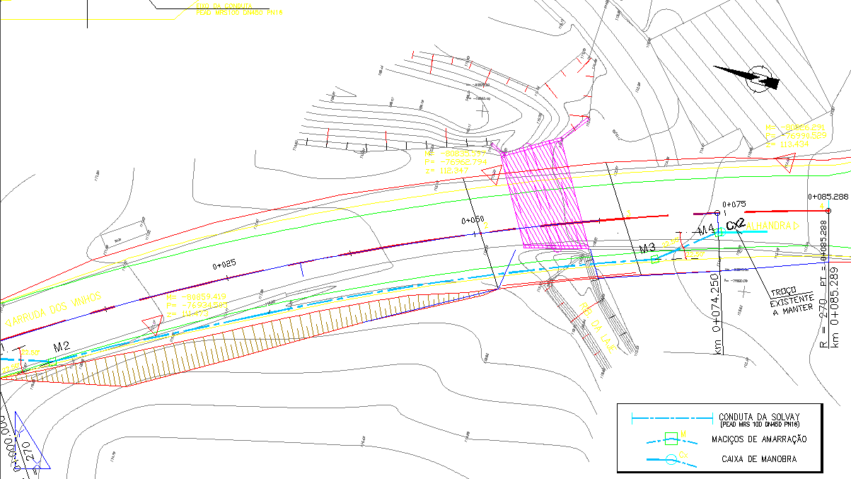 DETOUR OF SOLVAY’S EFFLUENT PIPE – EN248